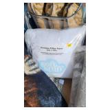 Assorted Home Textiles including Pillows, Blankets, and Linens