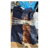 Assorted Home Textiles including Pillows, Blankets, and Linens