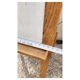 Wooden Chalkboard and Whiteboard Easel
