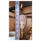 Brass Lamps and Lamp Shades