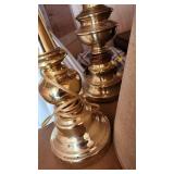 Brass Lamps and Lamp Shades