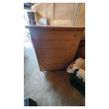 Wooden Dresser with Drawers