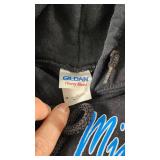 Gildan Heavy Blend Hoodie, Sleeping Bag, Military Coat and Camouflage Bag