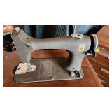 Montgomery Ward Sewing Machine with Cabinet