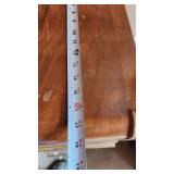 Art Deco Style Wooden Desk with Drawers