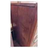 Art Deco Style Wooden Desk with Drawers