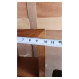 Wooden Shelves Set Including Two Units