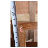 Wooden Shelves Set Including Two Units