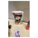 Assorted Vintage and Collectible Items including Star Trek Book and Record Set, Disney Figurines, and More