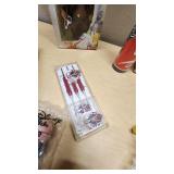 Assorted Vintage and Collectible Items including Star Trek Book and Record Set, Disney Figurines, and More