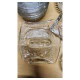 Vintage Glass and Ceramic Ashtrays and Bottles Collection