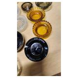 Vintage Glass and Ceramic Ashtrays and Bottles Collection