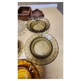 Vintage Glass and Ceramic Ashtrays and Bottles Collection