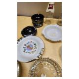 Vintage Glass and Ceramic Ashtrays and Bottles Collection