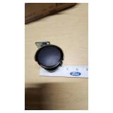 Assorted Tools and Hardware Items including Pipe Cutters, Clamps, Caster Wheels, and Gas Container