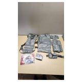 Military Tactical Gear and Ammunition Lot including Remington Premier Magnum 10 Gauge Ammo, Tactical Vest, Hydration Pack, and Accessories