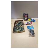 Racing Champions Mint 1937 Ford Convertible, NASCAR Die-Cast Cars, and Toy Soldiers