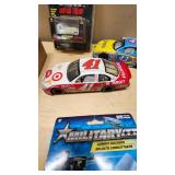 Racing Champions Mint 1937 Ford Convertible, NASCAR Die-Cast Cars, and Toy Soldiers