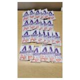 Lot of Arizona Diamondbacks Baseball Cards Featuring Players and Coaches from 2000 and 2001 Sponsored by Keebler