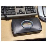 Various Electronic and Miscellaneous Items including eMachines Keyboard, Tiger Quiz Wiz Game, Memorex Discman, and More