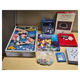 Lil Chubbykins 25 Piece Playette Doll Set, Audubon Puzzle, Chinese Checkers, Poker Chips and More Games