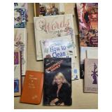 Collection of Books and Magazines including National Geographic and How to Talk Minnesotan