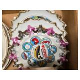 Collector State Souvenir Plates from Indiana, South Dakota, Washington, and California
