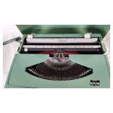 Smith-Corona Portable Typewriter with Case