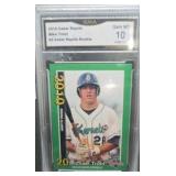 2010 Mike Trout rookie card Gem Mint 10