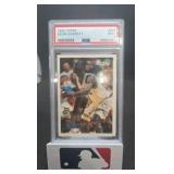 1995 Topps Kevin Garnett rookie card psa 9 Mint