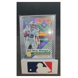 2025 DONRUSS JUSTIN JEFFERSON 3 COLOR PATCH CARD #/100