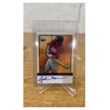 2001 Bowman Autograph Justin Morneau Rookie