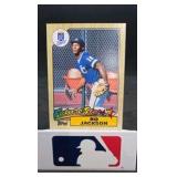 1987 Topps BO JACKSON BASEBALL ROOKIE CARD