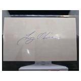 TONY OLIVA AUTOGRAPH INDEX CARD