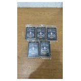 (5) New Ultra Pro 130pt One Touch Card Cases