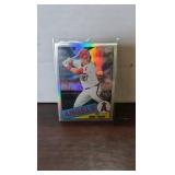 2020 Topps Mike Trout 85 insert refractor card