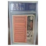 1966 topps Mickey Mantle psa 3 VG