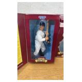 (2) Starting Lineup Cooperstown Collection 12” Babe Ruth Figures