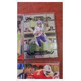 FOOTBALL ROOKIE CARD LOT OF 9