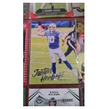 FOOTBALL ROOKIE CARD LOT OF 9