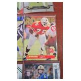 FOOTBALL ROOKIE CARD LOT OF 9