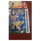 FOOTBALL ROOKIE CARD LOT OF 9