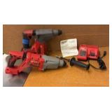 MILWAUKEE Rotary Hammers, Battery pack & charger