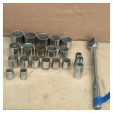 Vintage SET of Craftsman V Series Rachet and Sockets