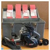 PORTER Cable Belt Sander in case