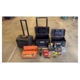 RIDGID rolling tool box system + contents