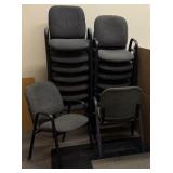 (15) STACKING Arm Chairs,