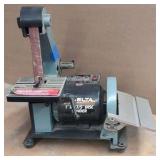 DELTA Benchtop sander, 1-inch belt/5-inch disc