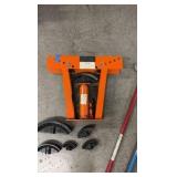 12 TON hydraulic jack and Conduit Benders