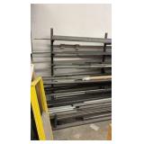 STEEL scrap and metal rolling cart